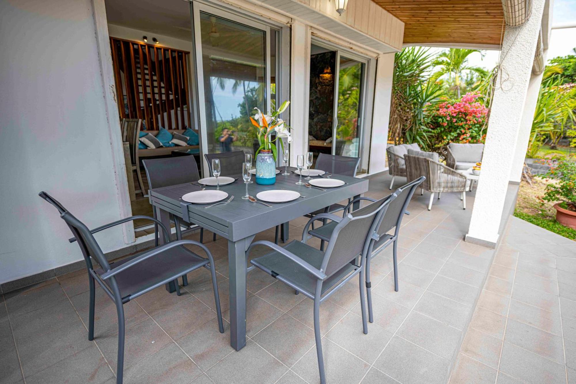 Villa&Bungalow 'Coco des sables' les pieds dans l'eau La Saline Le Bains Extérieur photo